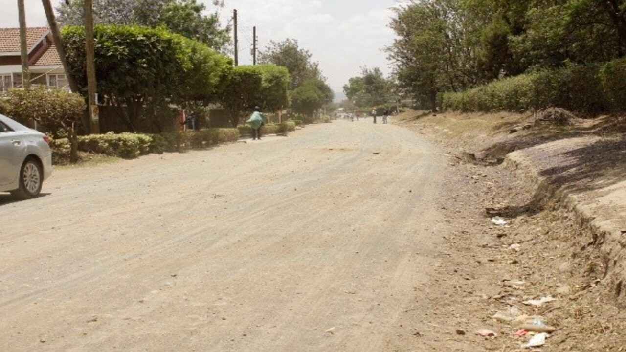 Matundu Road Before