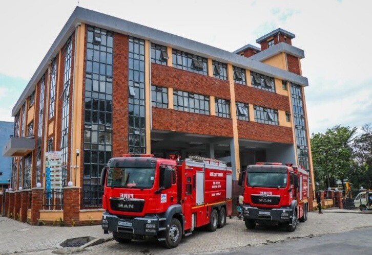 Modern Fire Station & Purchase of Fire Engines